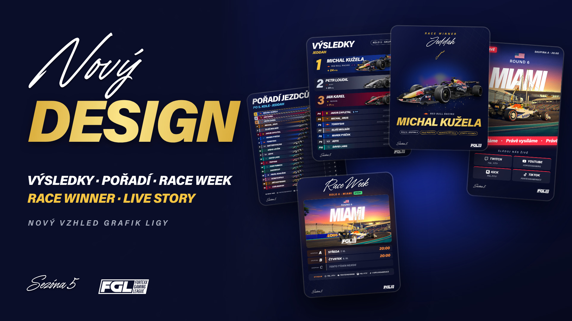 FGL - NOVÝ DESIGN GRAFIK 🎨