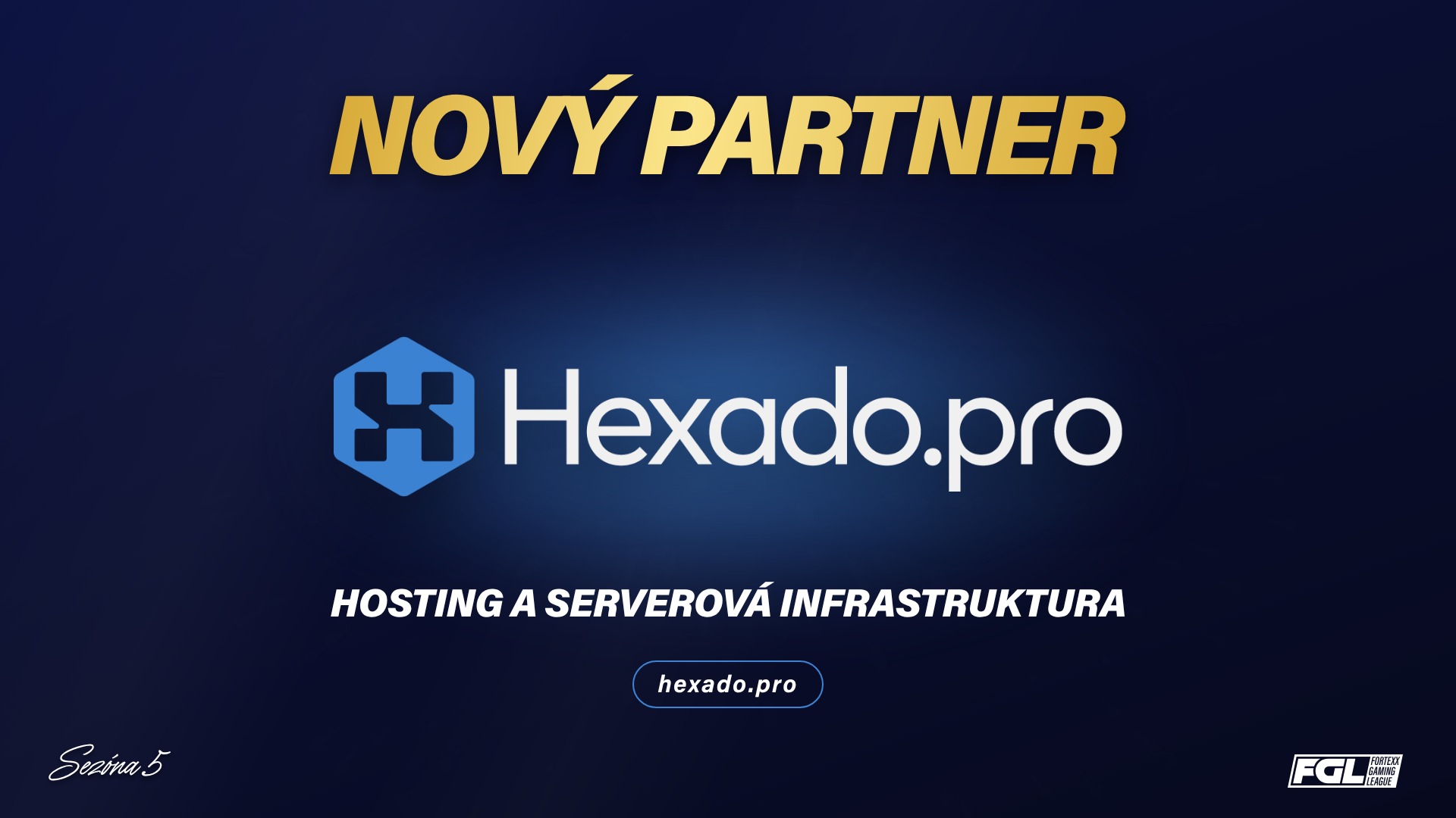 NOVÝ PARTNER FGL – HEXADO.PRO 🤝