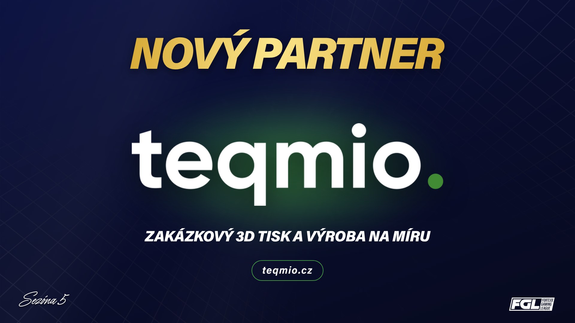 NOVÝ PARTNER FGL – TEQMIO 🤝
